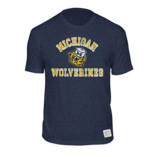 Michigan Wolverines Arch Over Logo Tshirt