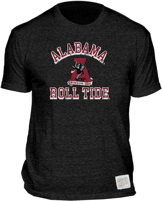 Alabama Crimson Tide Arch Logo Vintage Tshirt