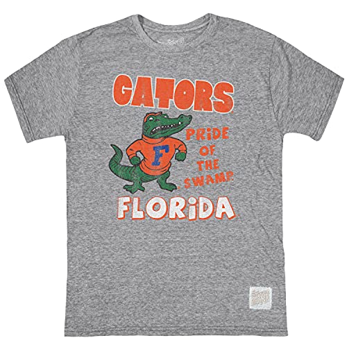 Florida Gators Pride of the Swamp Grey Vintage Tshirt