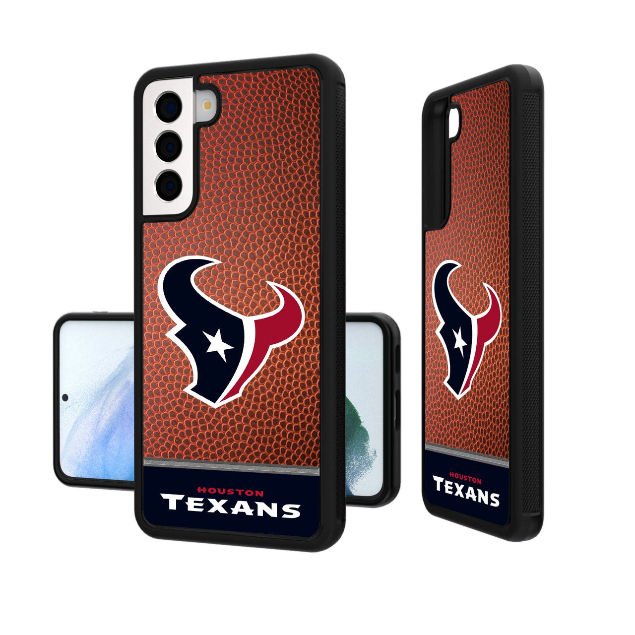 Houston Texans Football Wordmark Bumper Case-19