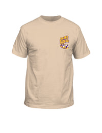Thumbnail for LSU Tigers Stadium Helmet Vintage Comfort Colors Ivory T-Shirt