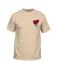 Thumbnail for Georgia Bulldogs Stadium Helmet Vintage Comfort Colors Ivory T-Shirt