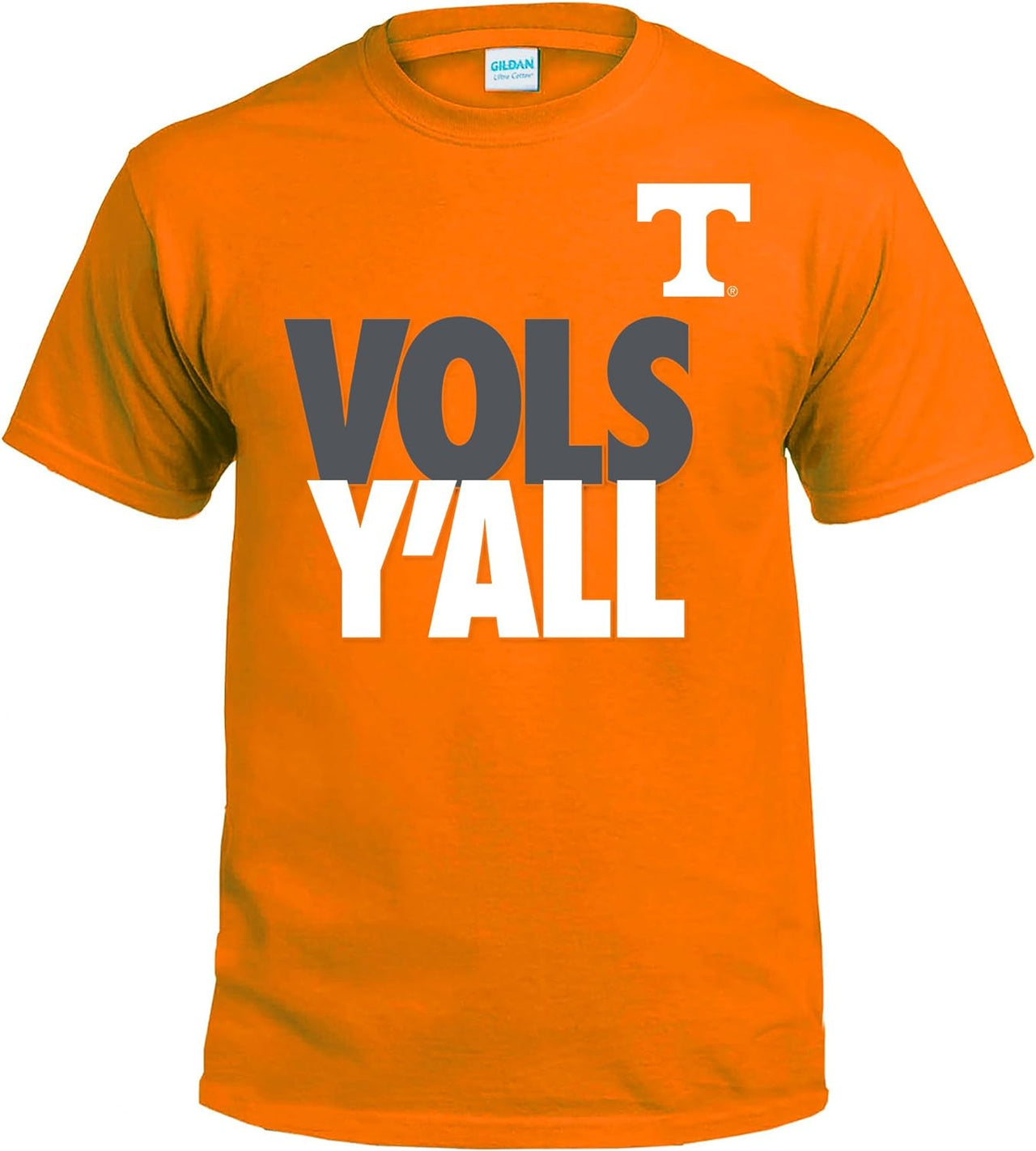 Tennessee Volunteers Y'all Orange T-shirt