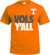 Thumbnail for Tennessee Volunteers Y'all Orange T-shirt