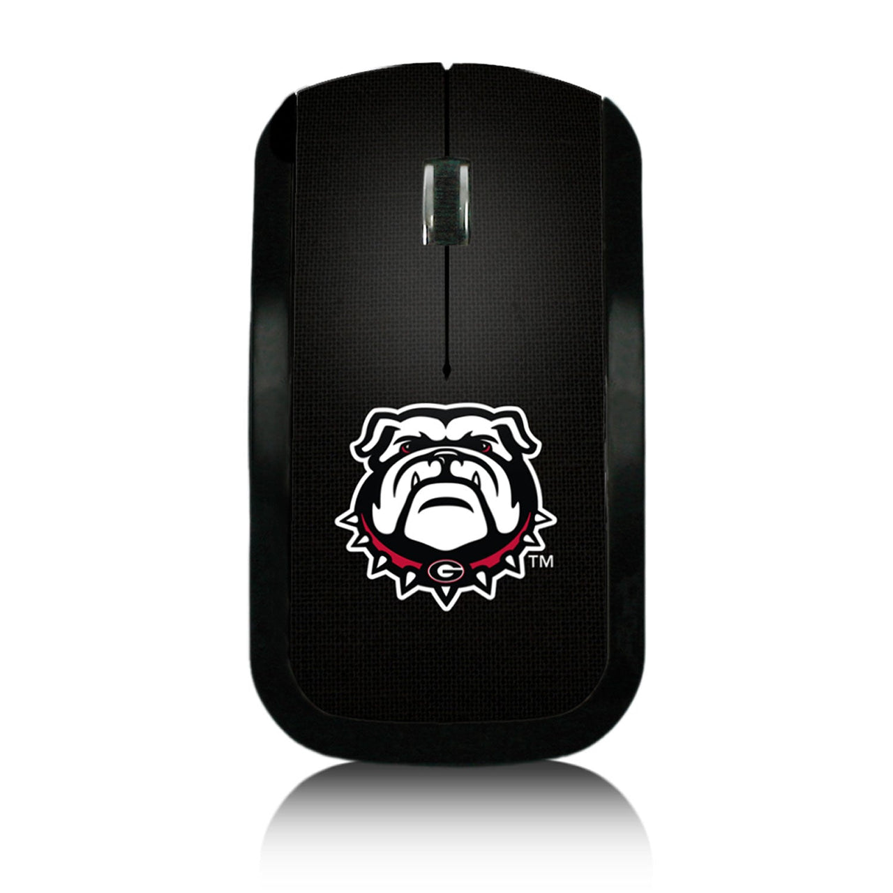 Georgia Bulldogs Solid Wireless USB Mouse-0