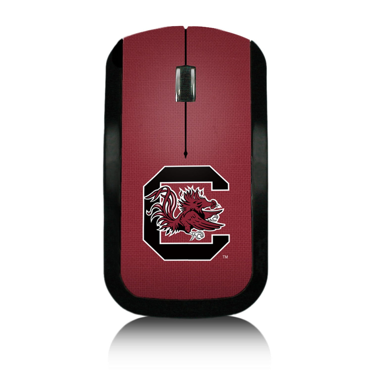 South Carolina Fighting Gamecocks Solid Wireless USB Mouse-0