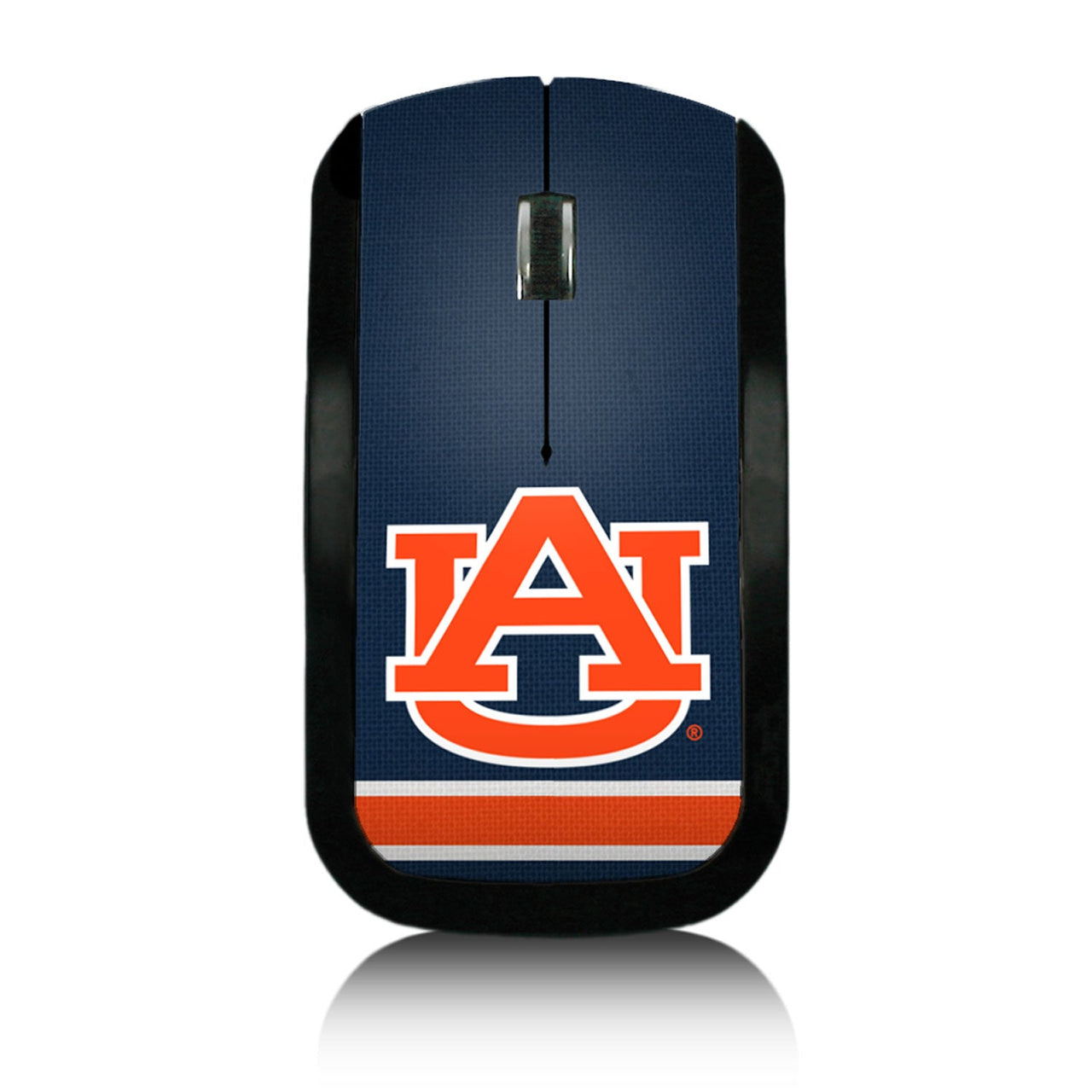 Auburn Tigers Stripe Wireless USB Mouse-0
