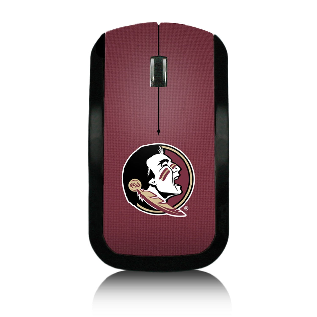Florida State Seminoles Solid Wireless Mouse-0