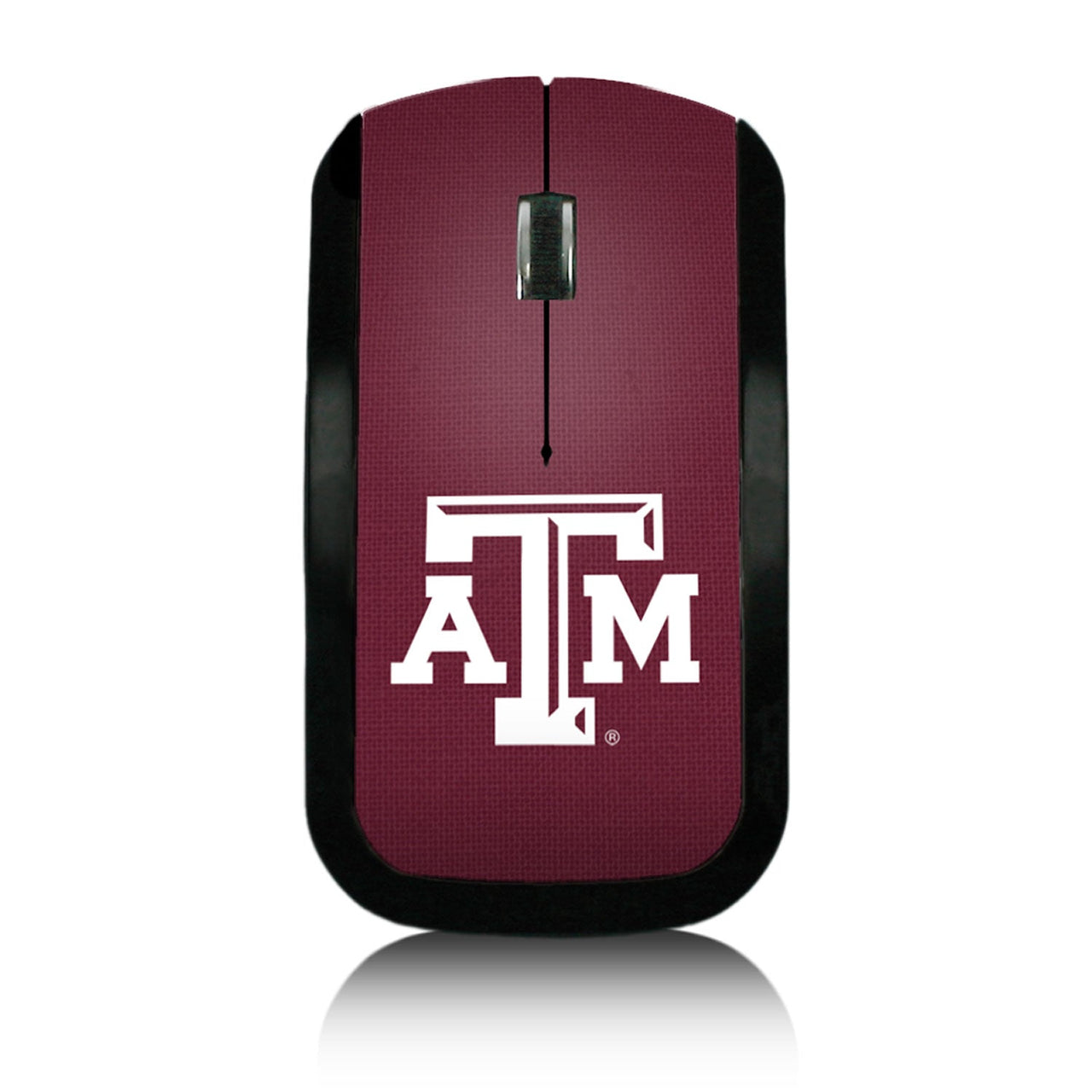 Texas A&M Aggies Solid Wireless Mouse-0