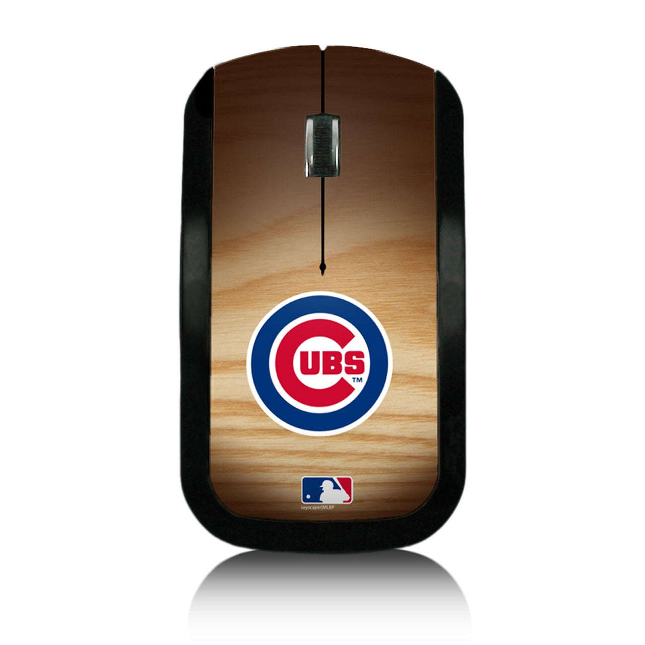 Chicago Cubs Cubs Wood Bat Wireless USB Mouse-0