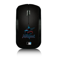 Thumbnail for Miami Marlins Marlins Solid Wireless USB Mouse-0