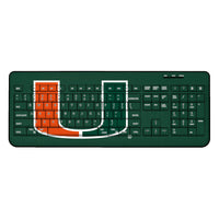 Thumbnail for Miami Hurricanes Solid Wireless USB Keyboard-0