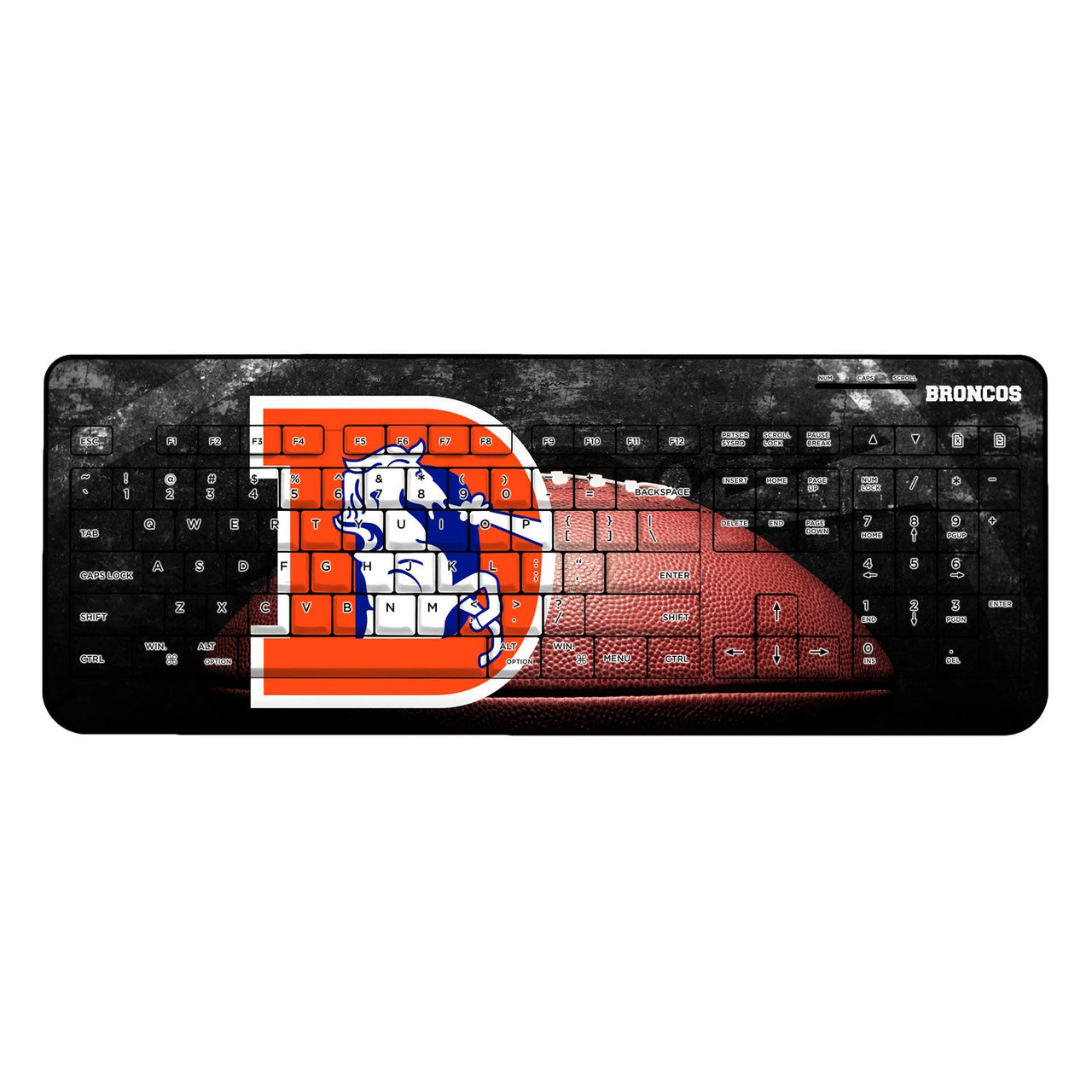 Denver Broncos 1993-1996 Historic Collection Legendary Wireless USB Keyboard-0