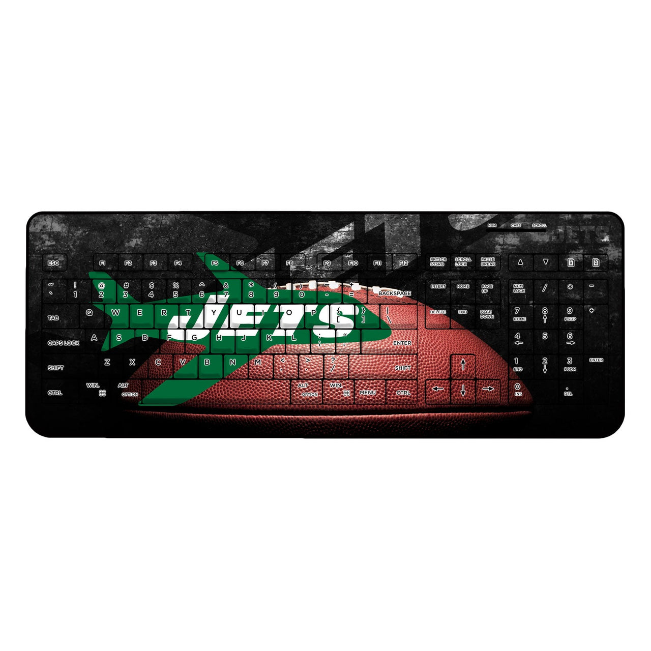 New York Jets 1963 Historic Collection Legendary Wireless USB Keyboard-0