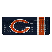 Thumbnail for Chicago Bears Stripe Wireless USB Keyboard-0