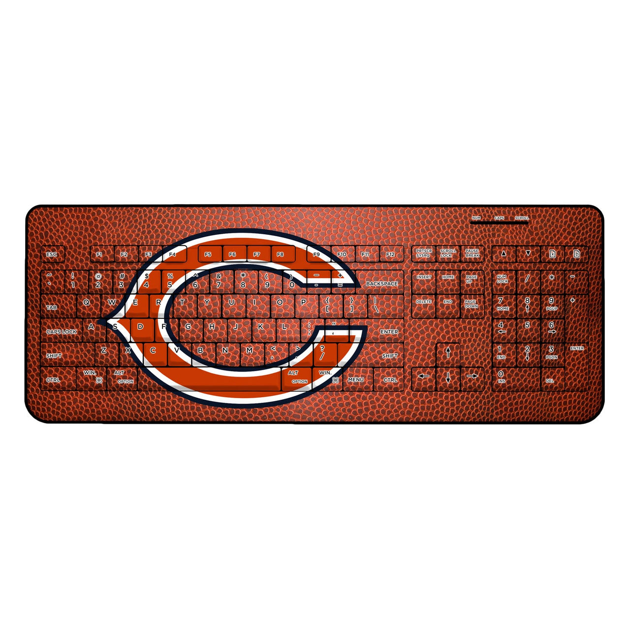 Chicago Bears Football Wireless USB Keyboard-0