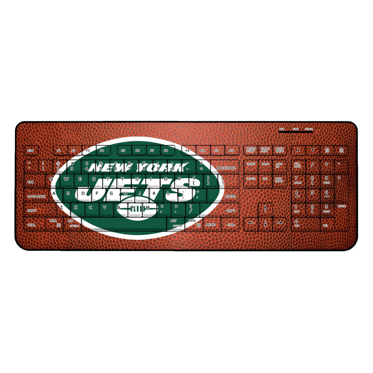 New York Jets Football Wireless USB Keyboard-0