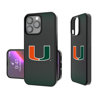 Thumbnail for Miami Hurricanes Linen Bump Phone Case-0