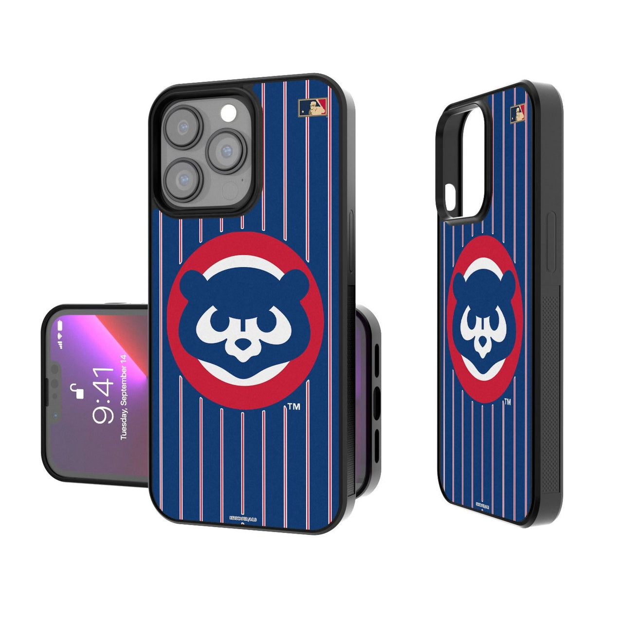 Chicago Cubs Home 1979-1993 - Cooperstown Collection Pinstripe Bump Case-0