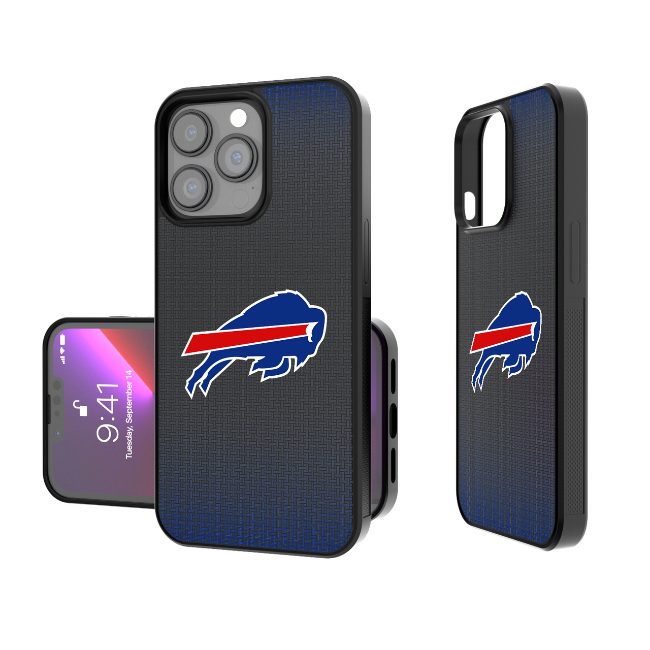 Buffalo Bills Linen Bump Phone Case-0