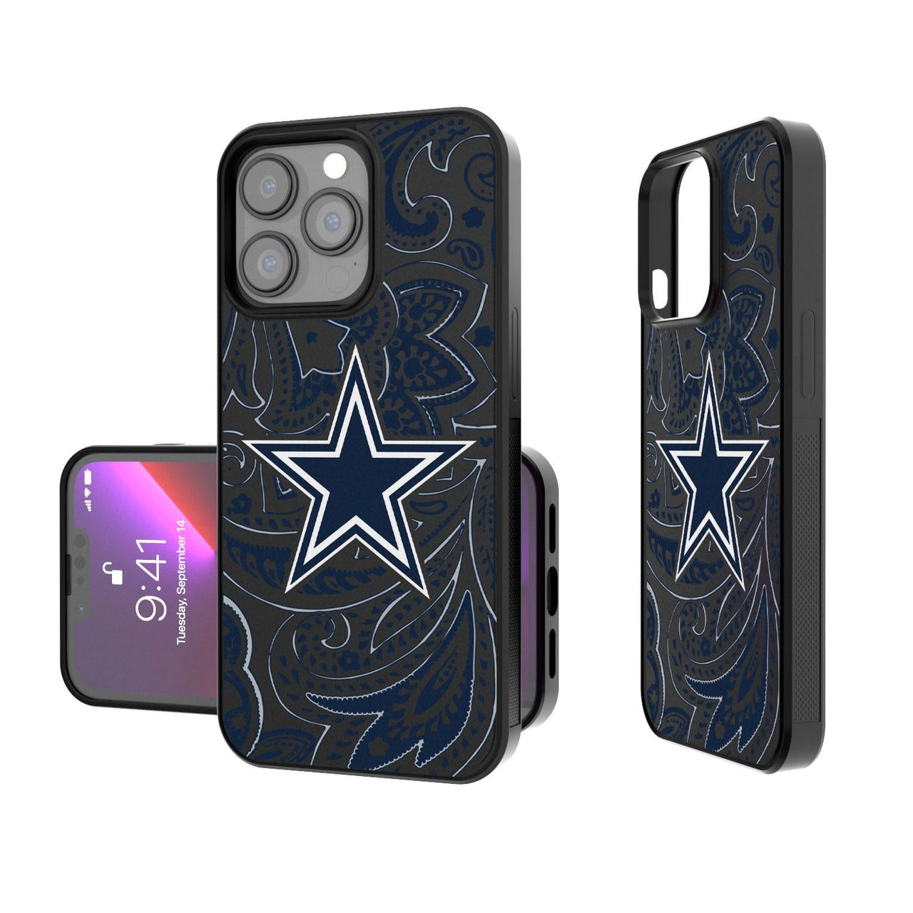 Dallas Cowboys Paisley Bump Case-0