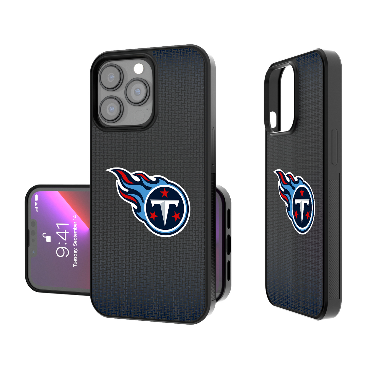 Tennessee Titans Linen Bump Phone Case-0