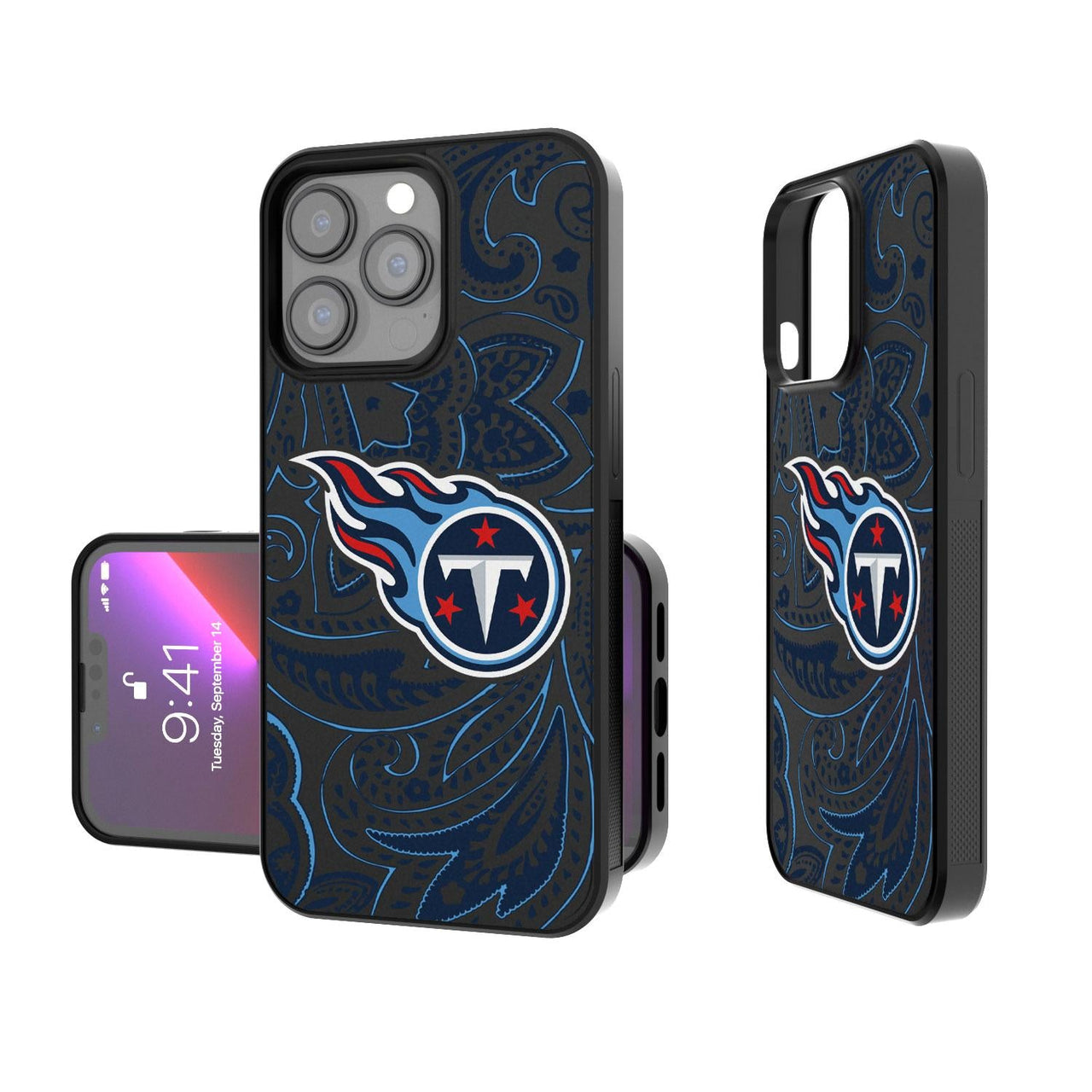 Tennessee Titans Paisley Bump Case-0