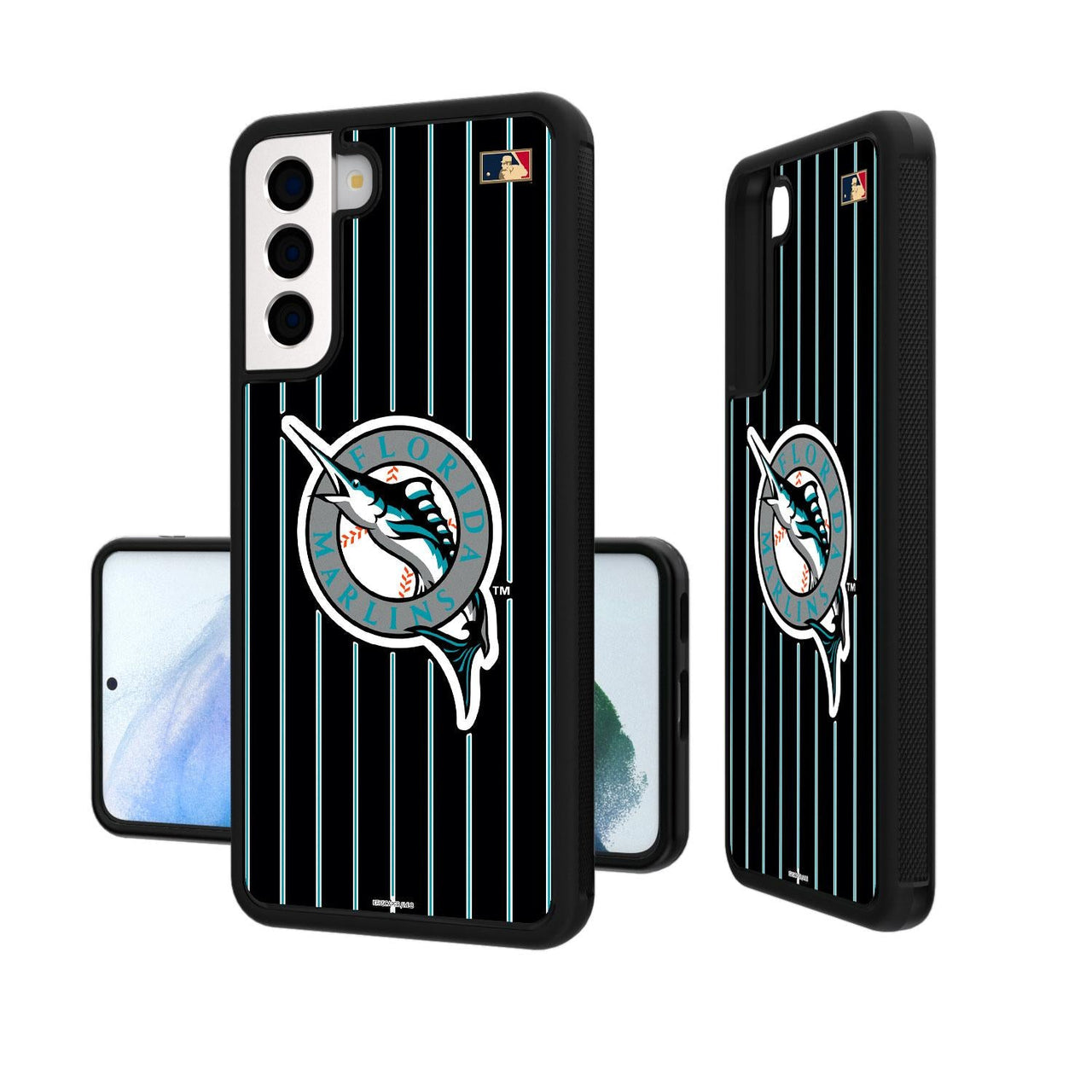 Miami Marlins 1993-2011 - Cooperstown Collection Pinstripe Bump Case-1