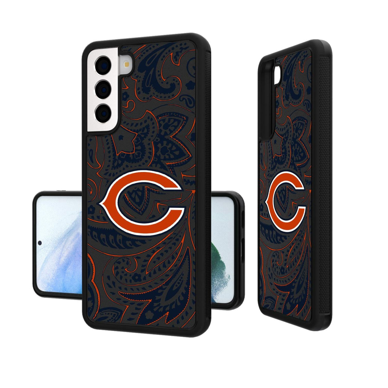 Chicago Bears Paisley Bump Case-1