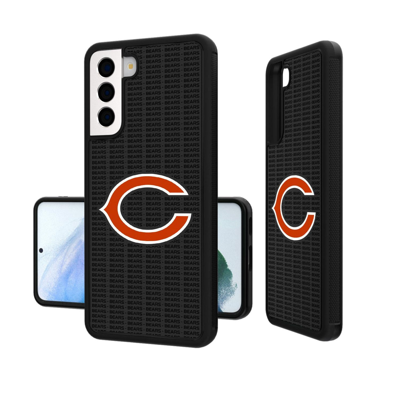Chicago Bears Blackletter Bump Case-1