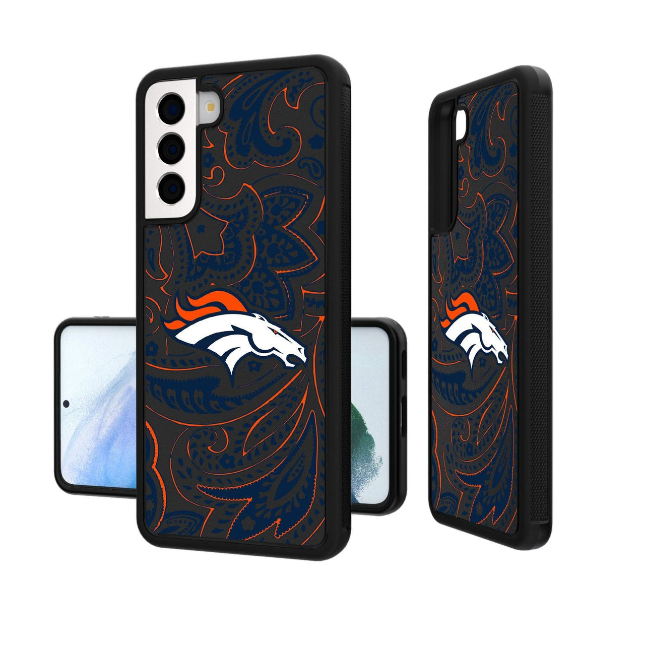 Denver Broncos Paisley Bump Case-1