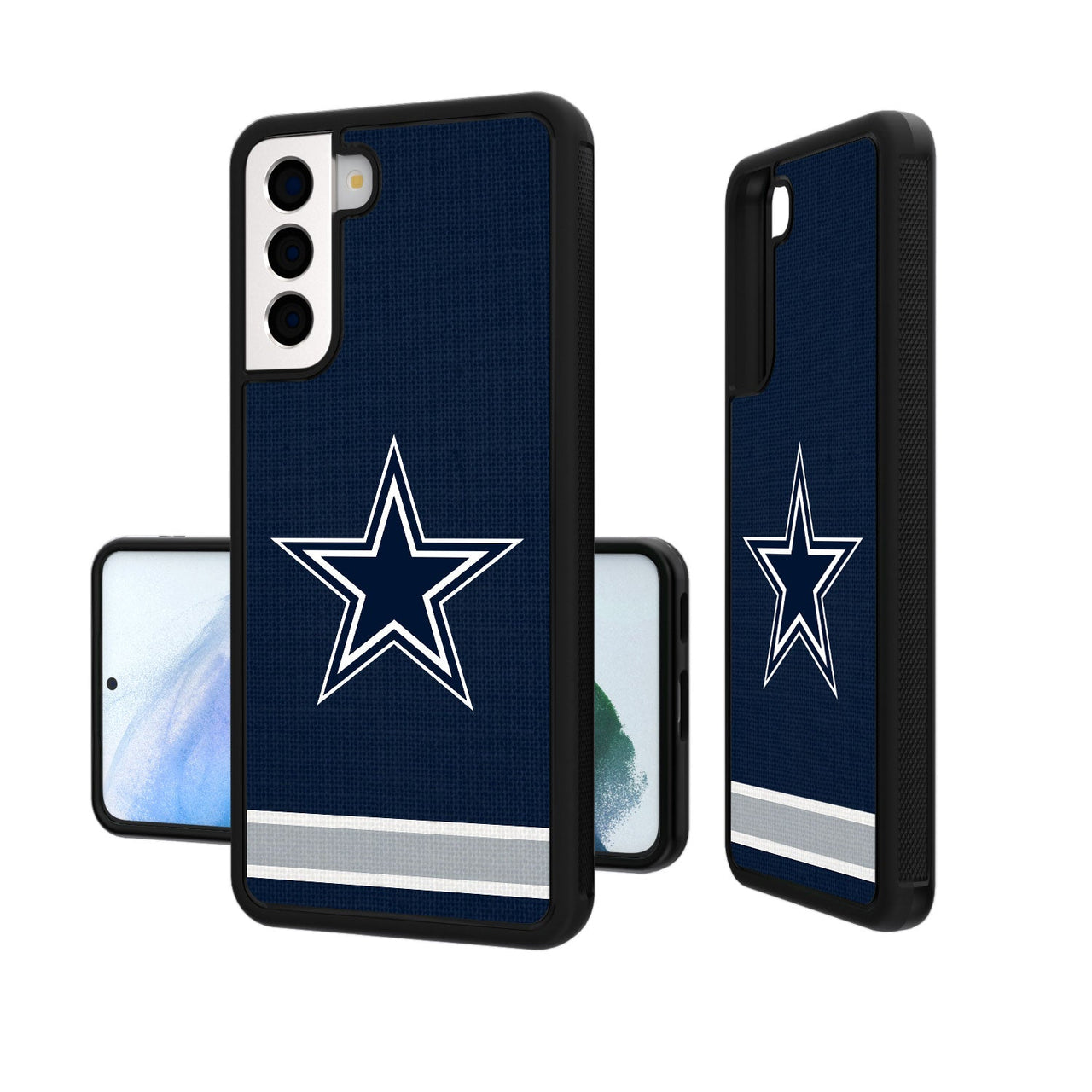 Dallas Cowboys Stripe Bumper Case-19