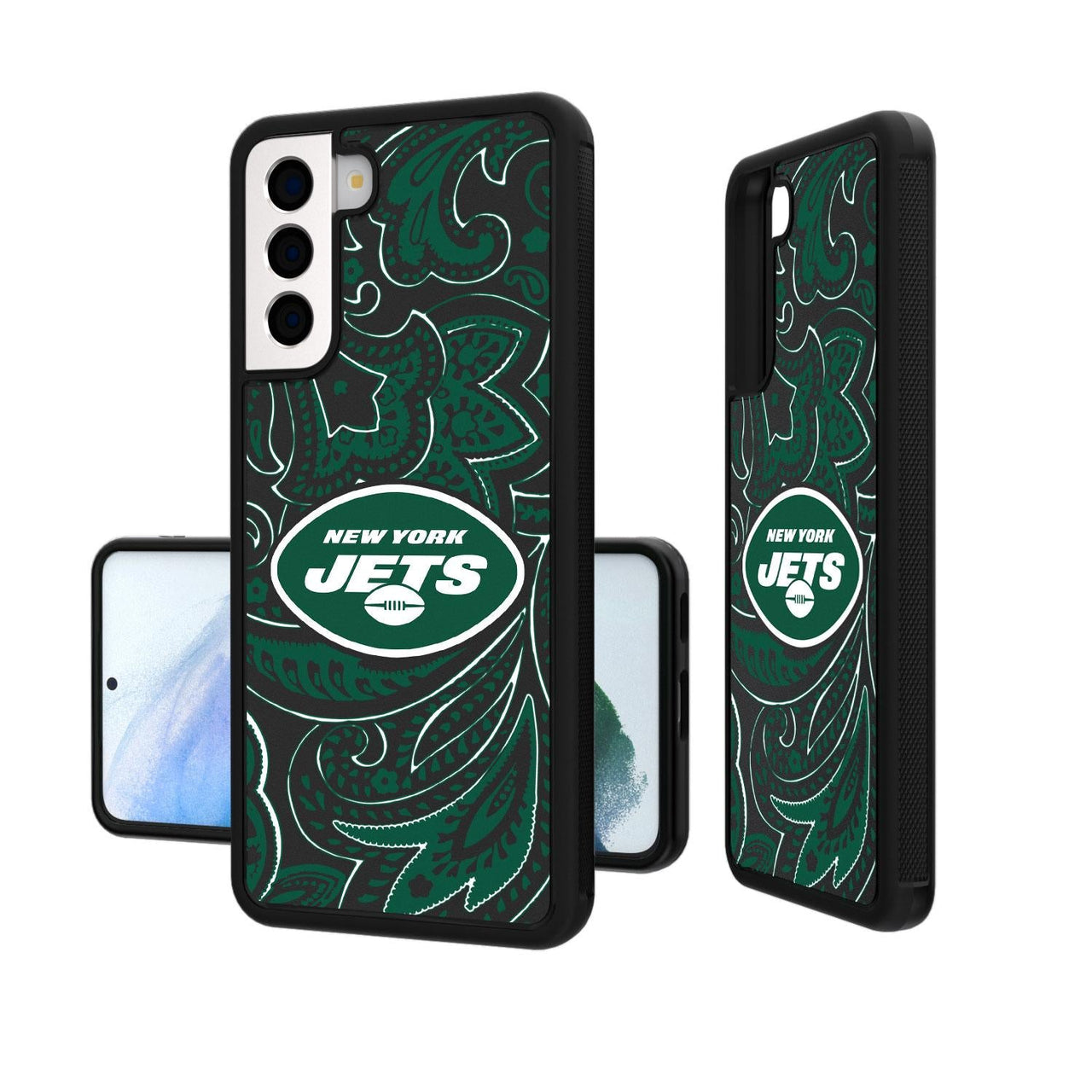 New York Jets Paisley Bump Case-1