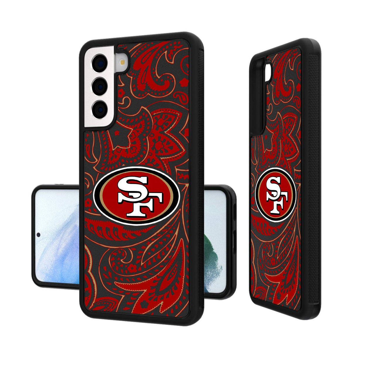San Francisco 49ers Paisley Bump Case-1