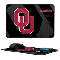 Thumbnail for Oklahoma Sooners Tilt 15-Watt Wireless Charger and Mouse Pad-0