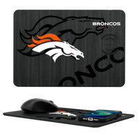 Thumbnail for Denver Broncos Tilt 15-Watt Wireless Charger and Mouse Pad-0