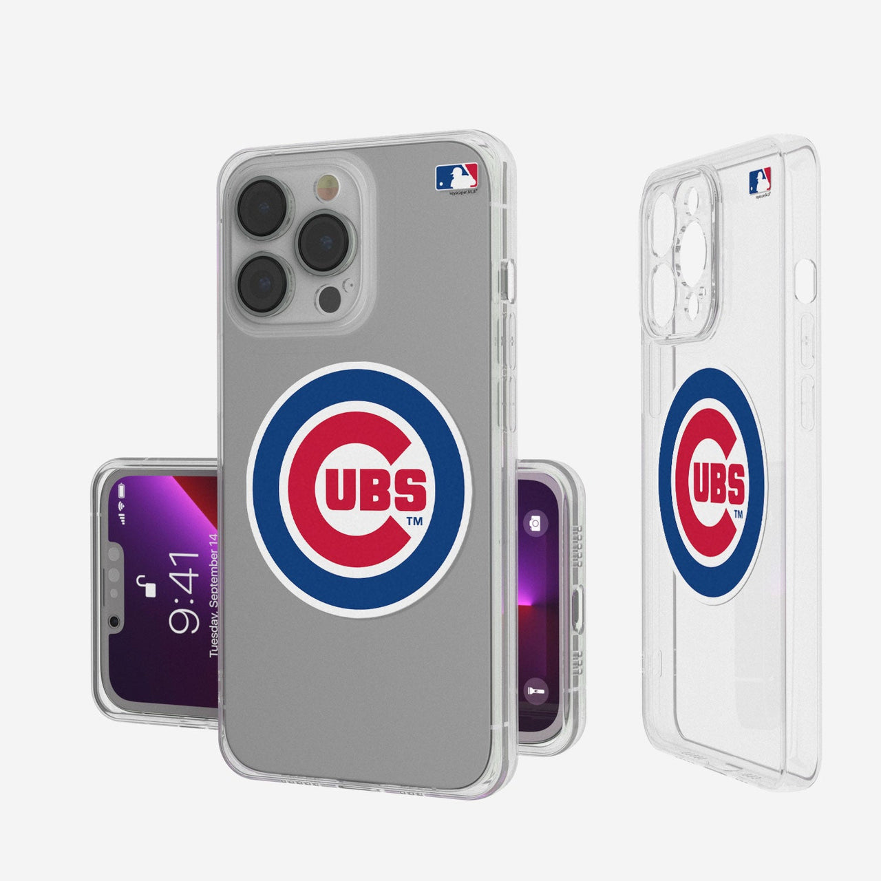 Chicago Cubs Insignia Clear Case-0