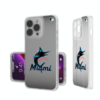 Thumbnail for Miami Marlins Linen Clear Phone Case-0