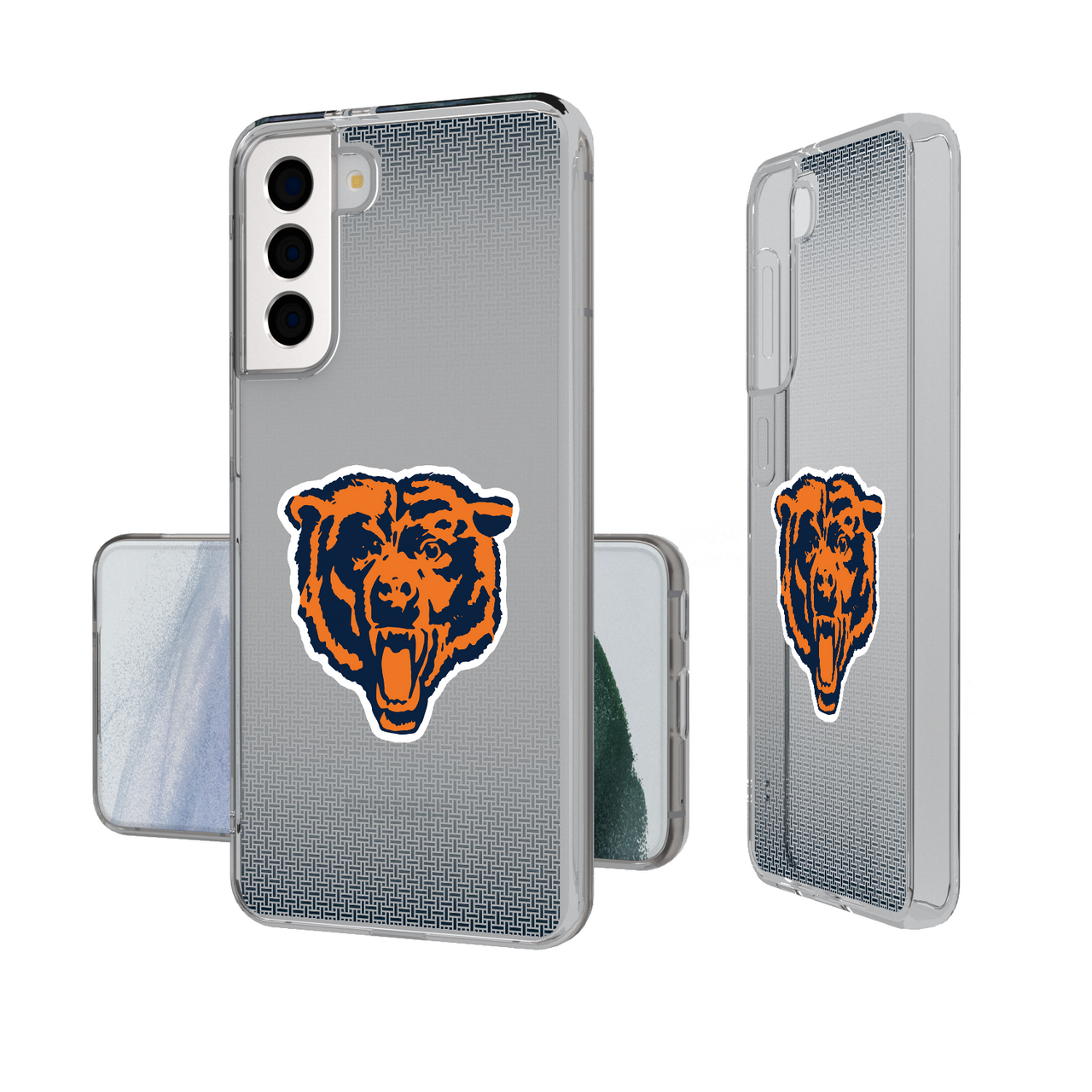 Chicago Bears 1946 Historic Collection Linen Clear Phone Case-1