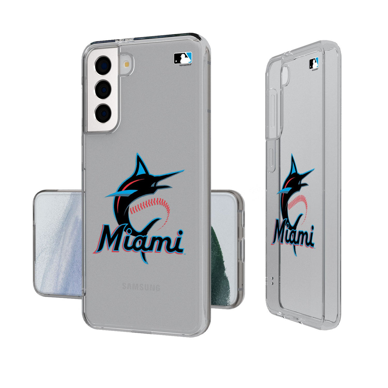 Miami Marlins Insignia Clear Case-1
