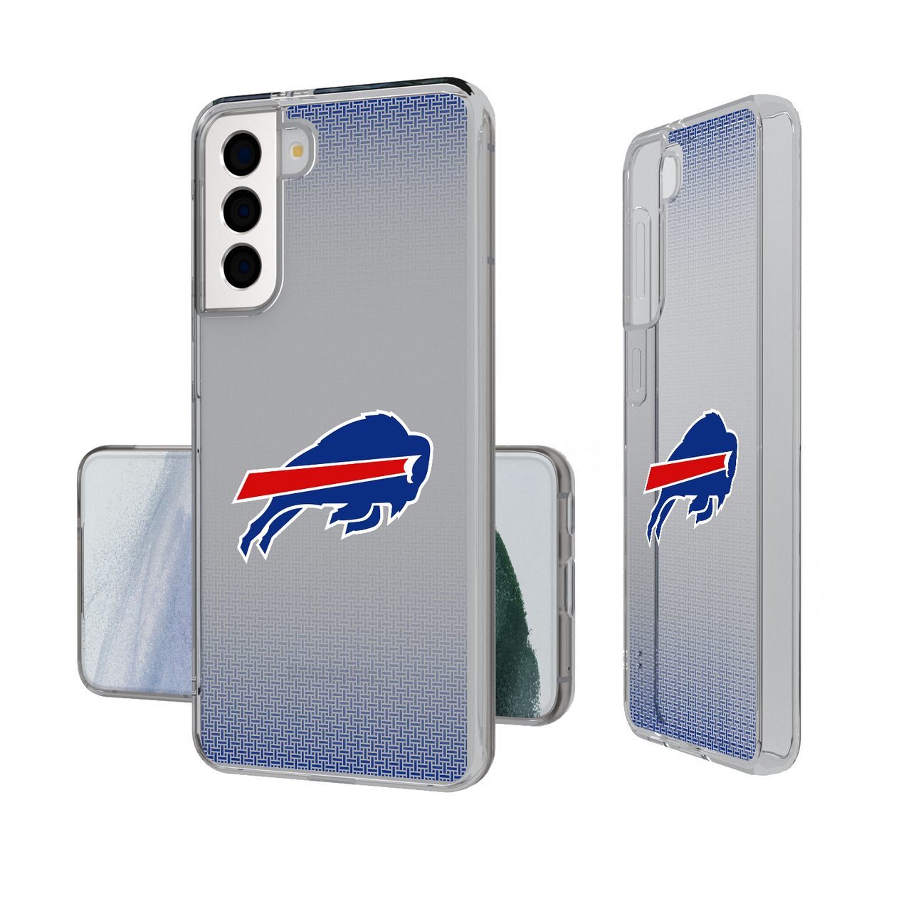 Buffalo Bills Linen Clear Phone Case-1