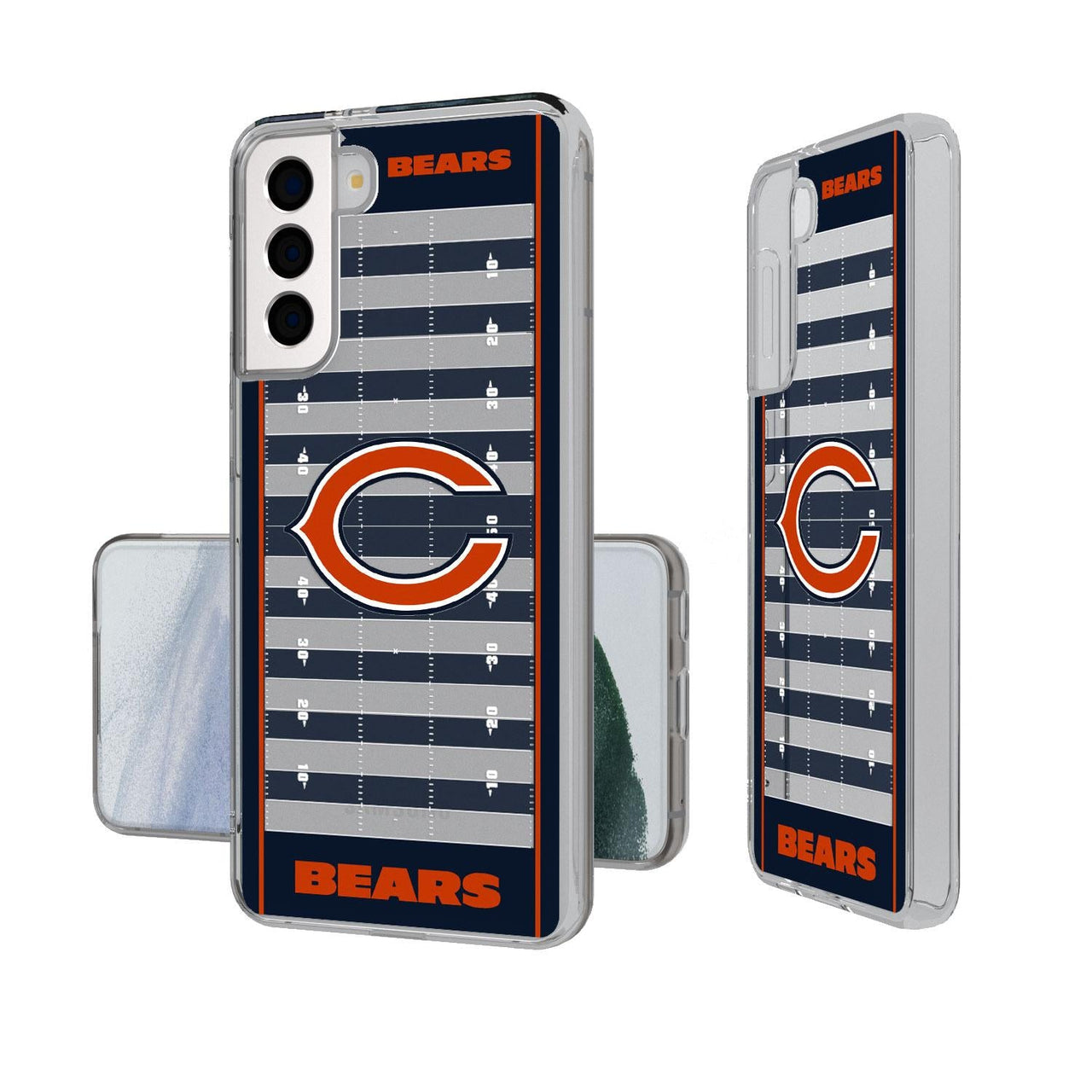 Chicago Bears Football Field Clear Case-1