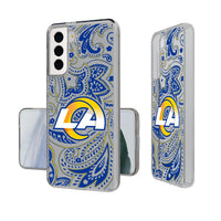 Thumbnail for Los Angeles Rams Paisley Clear Case-1