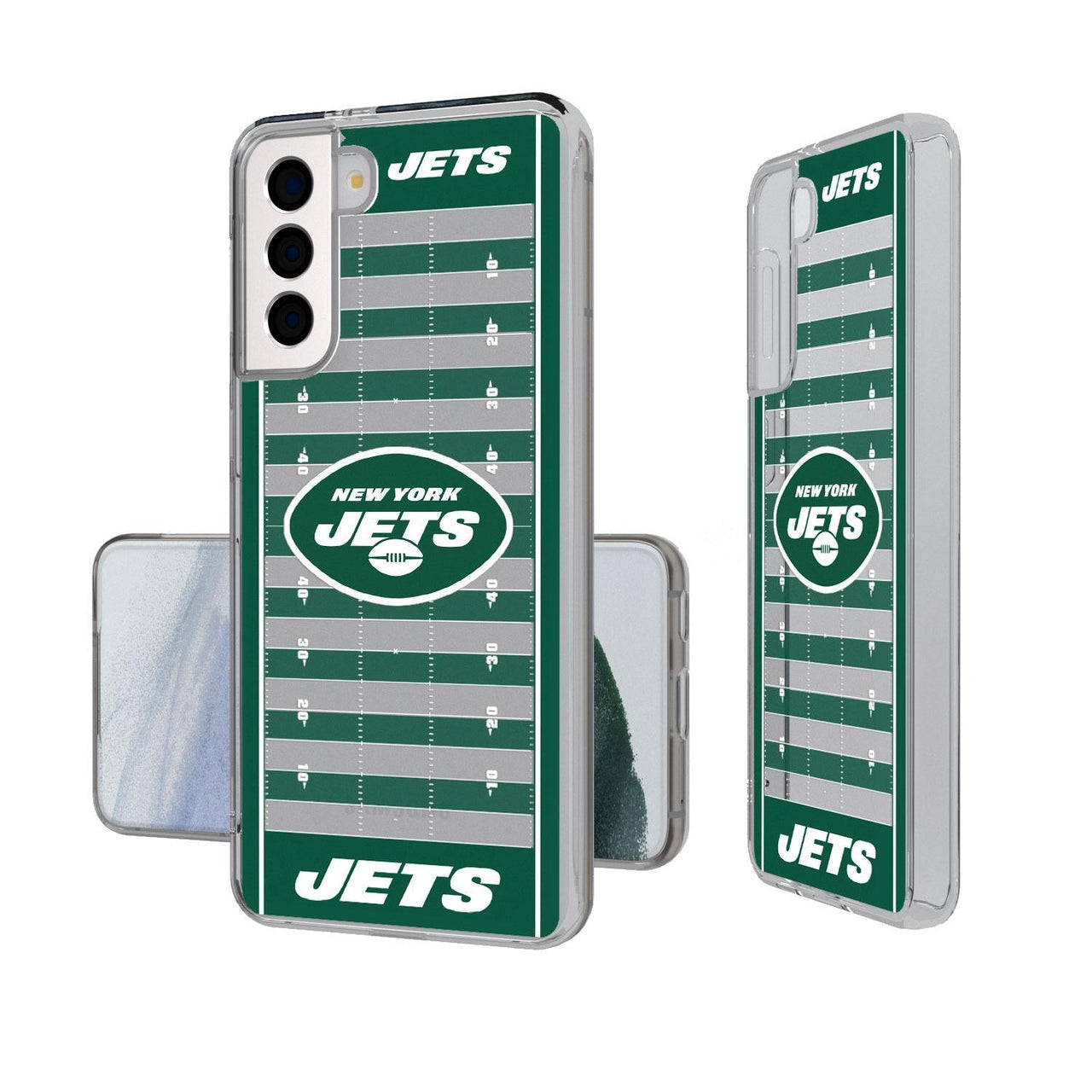 New York Jets Football Field Clear Case-1