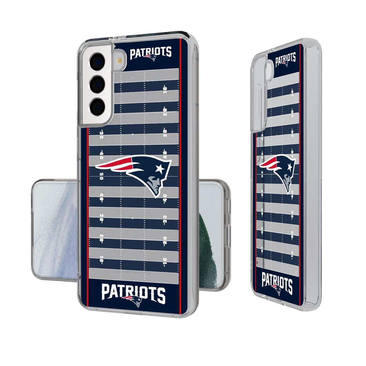 New England Patriots Football Field Clear Case-1