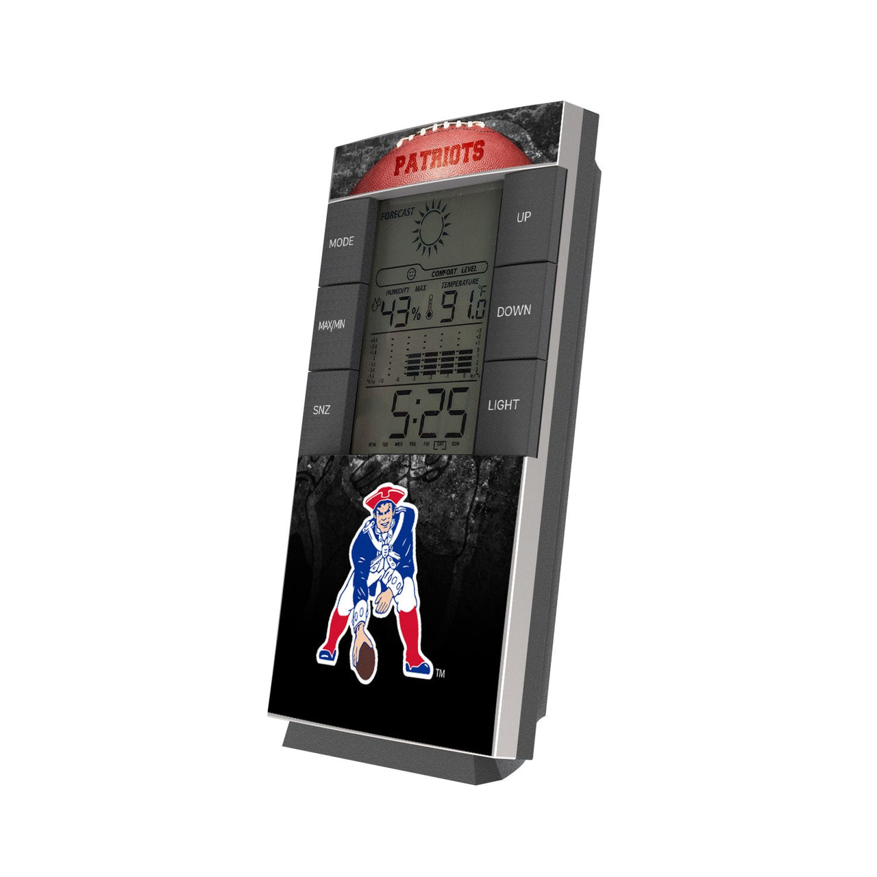New England Patriots Legendary Digital Desk Clock-0