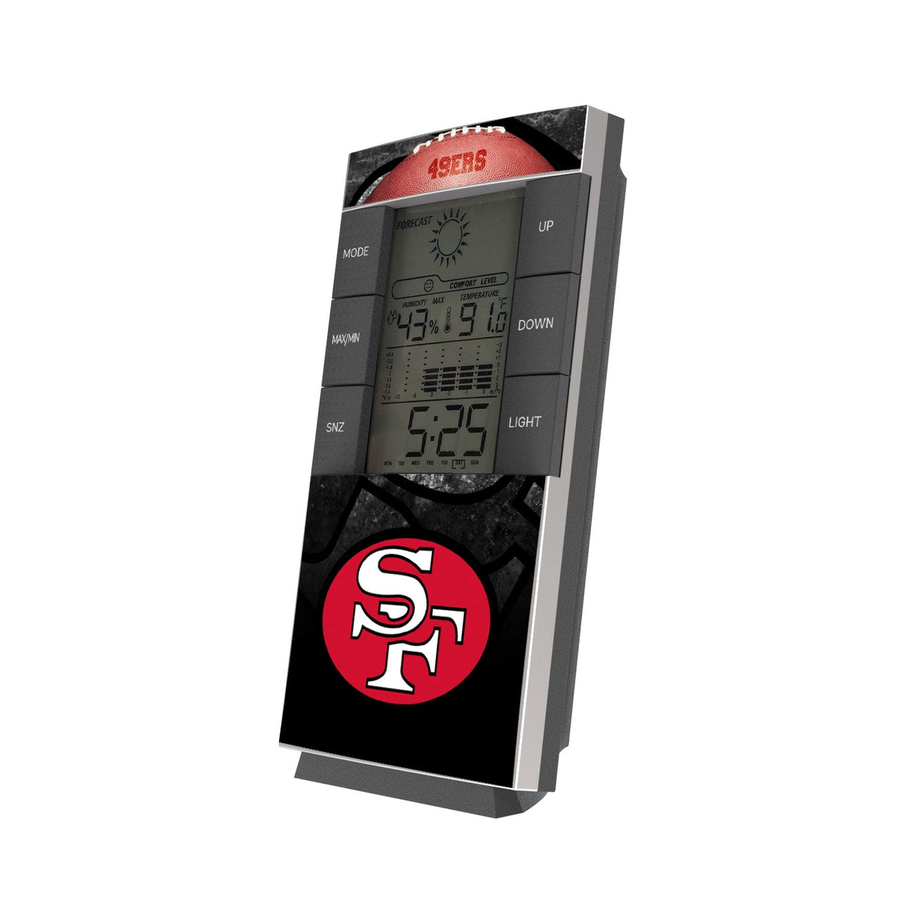 San Francisco 49ers Legendary Digital Desk Clock-0