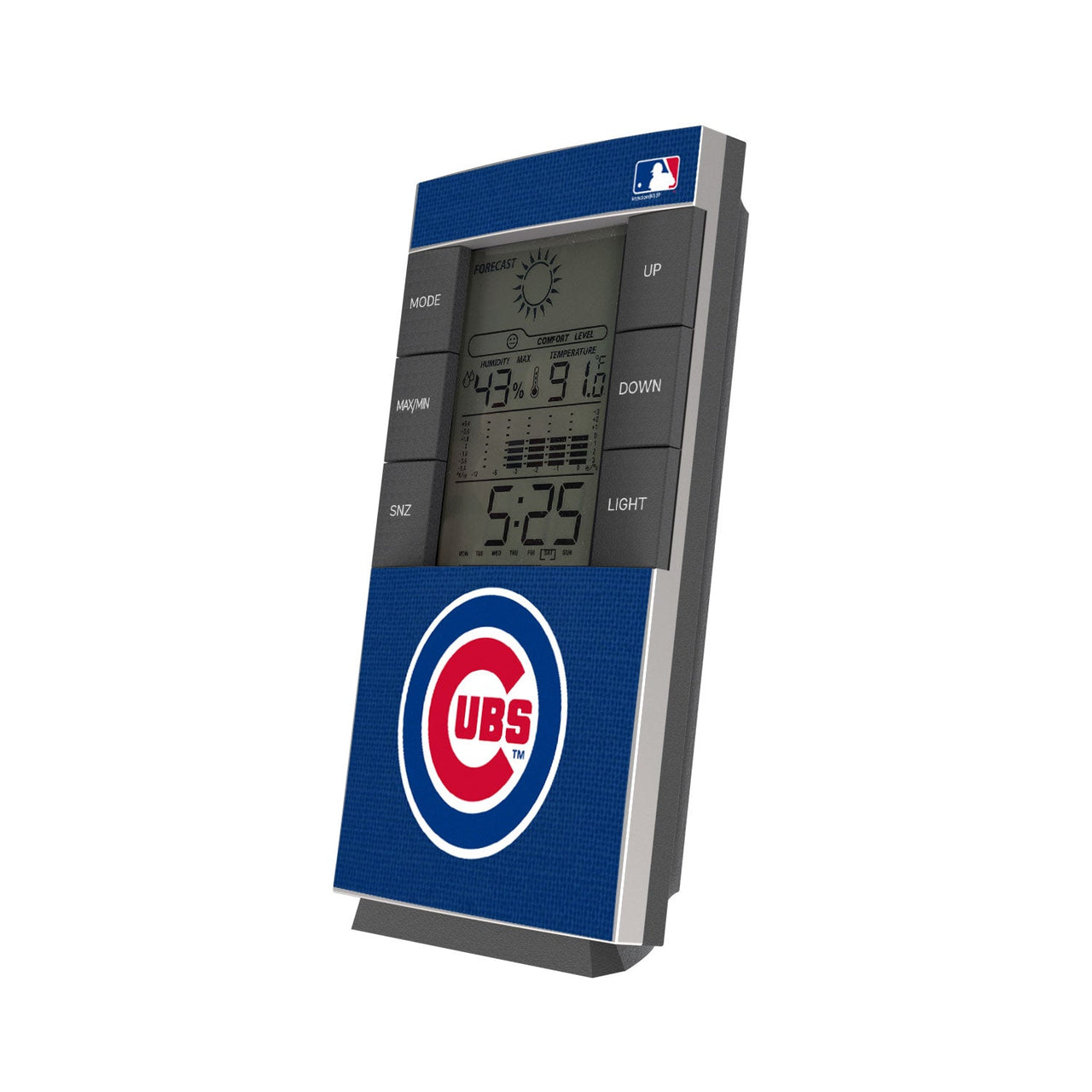 Chicago Cubs Solid Digital Desk Clock-0