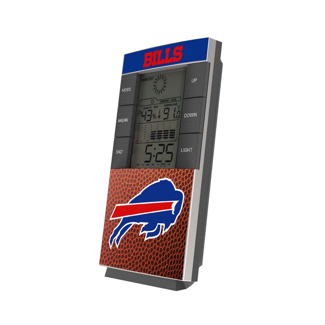 Buffalo Bills Football Wordmark Digital Desk Clock-0