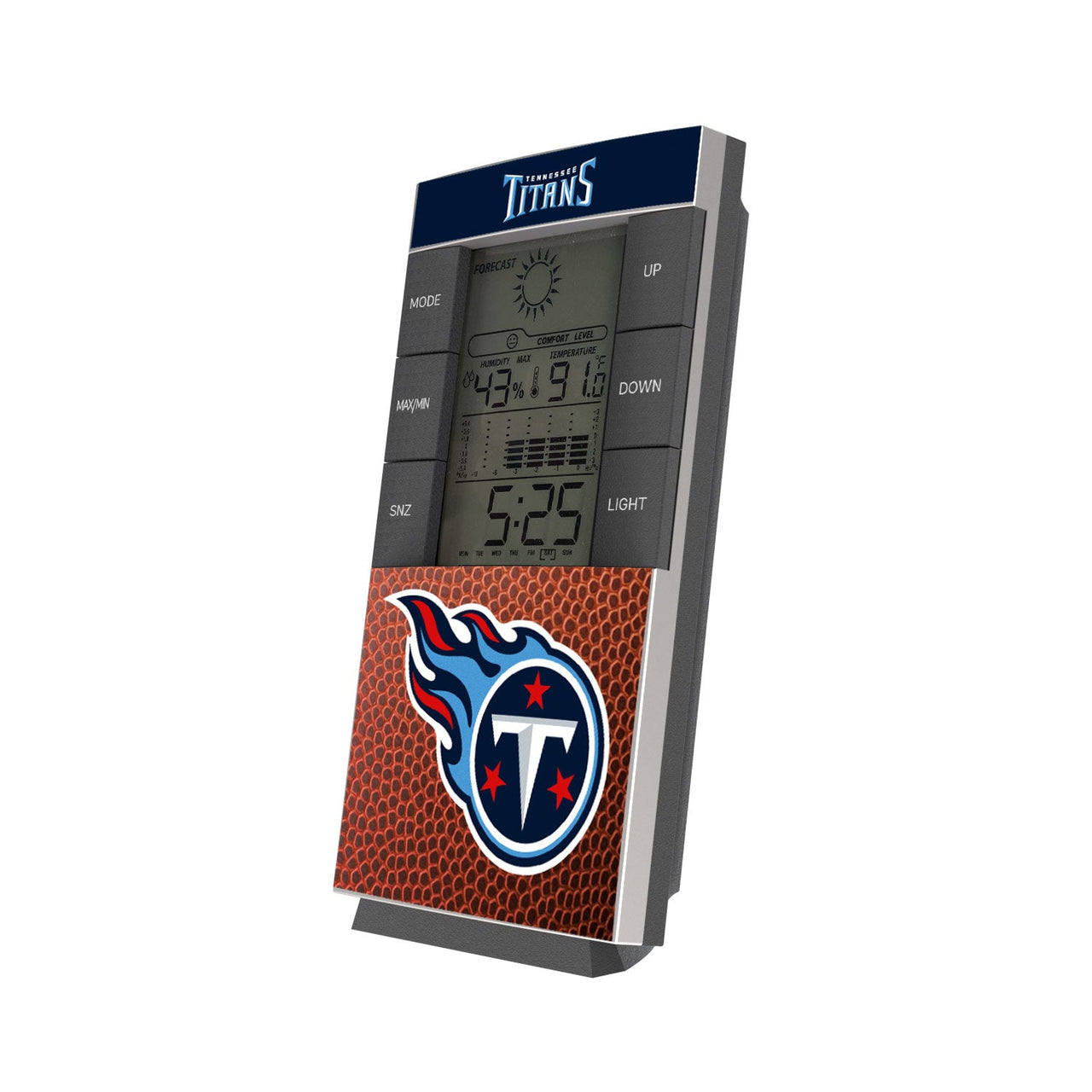 Tennessee Titans Football Wordmark Digital Desk Clock-0